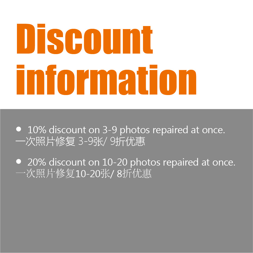 Professional Photo Restoration Service.We repair all damages related to photographs.