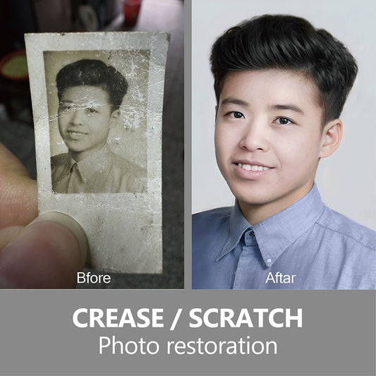 Professional Photo Restoration Service.We repair all damages related to photographs.